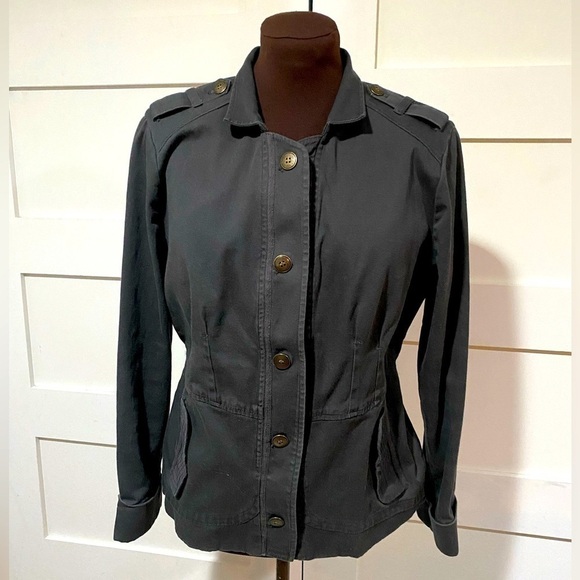 Dkny JEANS ARMY GREEN JACKET Med - Picture 1 of 8